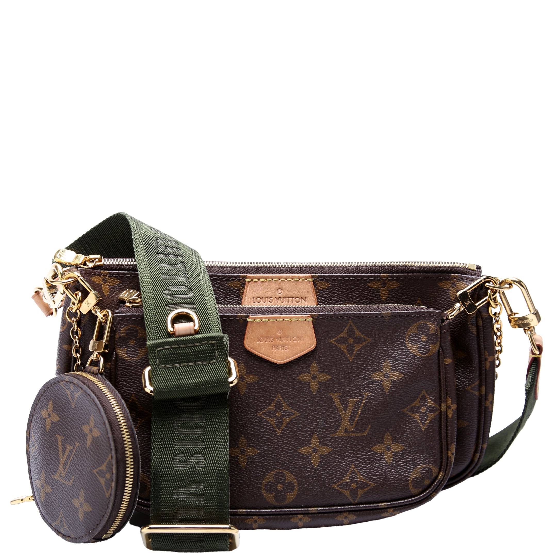 Multi Pochette Monogram Green