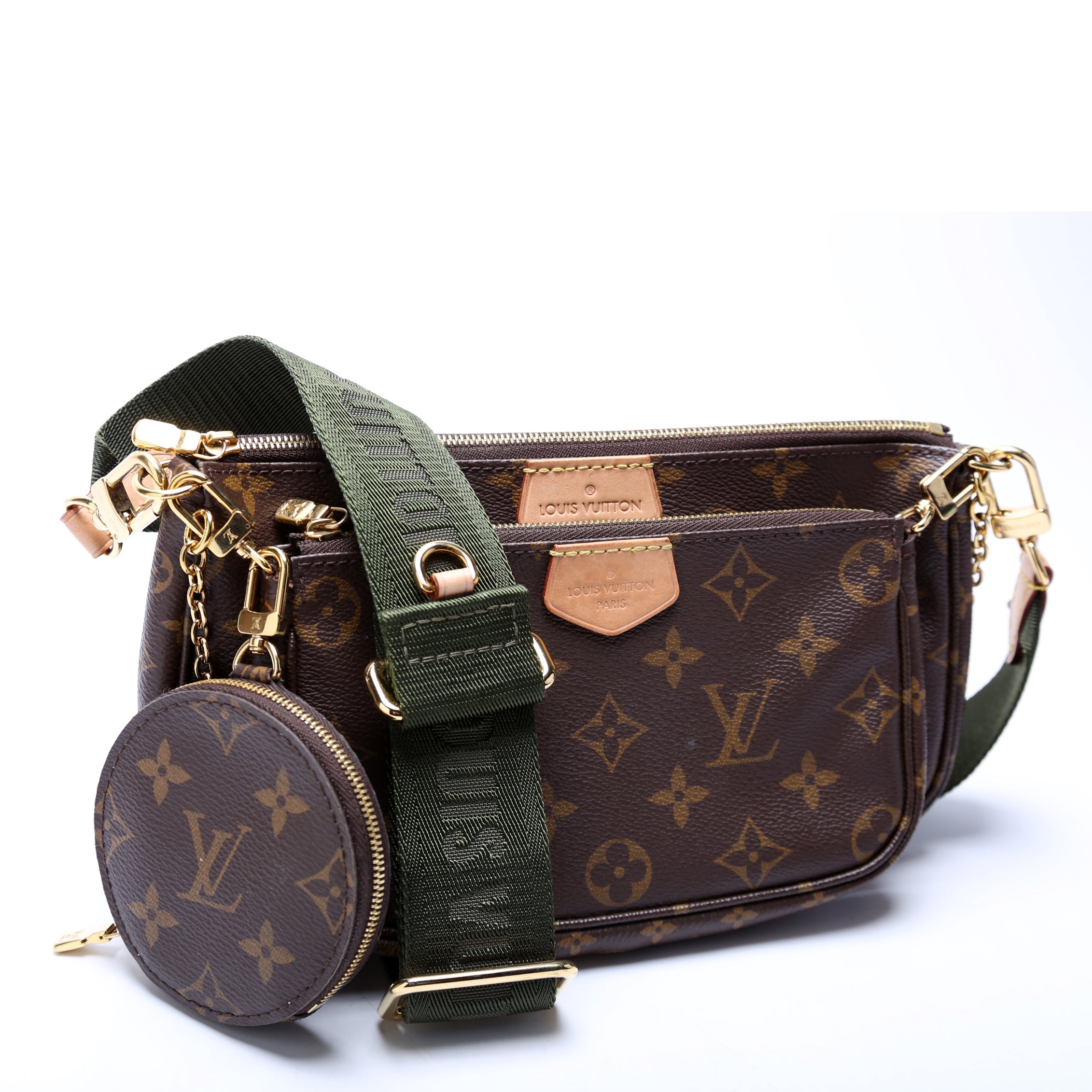 Multi Pochette Monogram Green