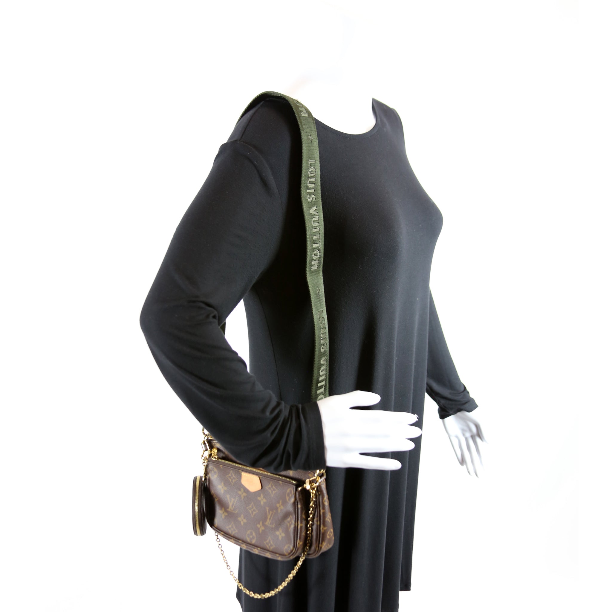 Multi Pochette Monogram Green