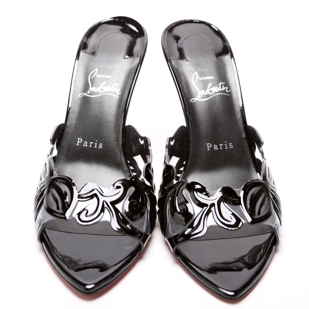 Apostropha Mules Size 40 Black