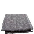 508313 GG Wool Scarf Grey