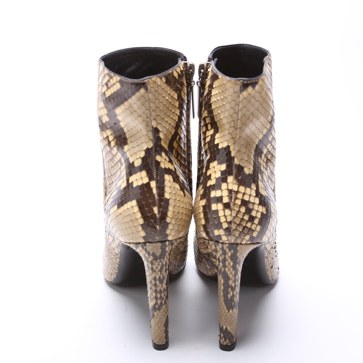 So Kate Python Booties Size 38.5 Snakeskin