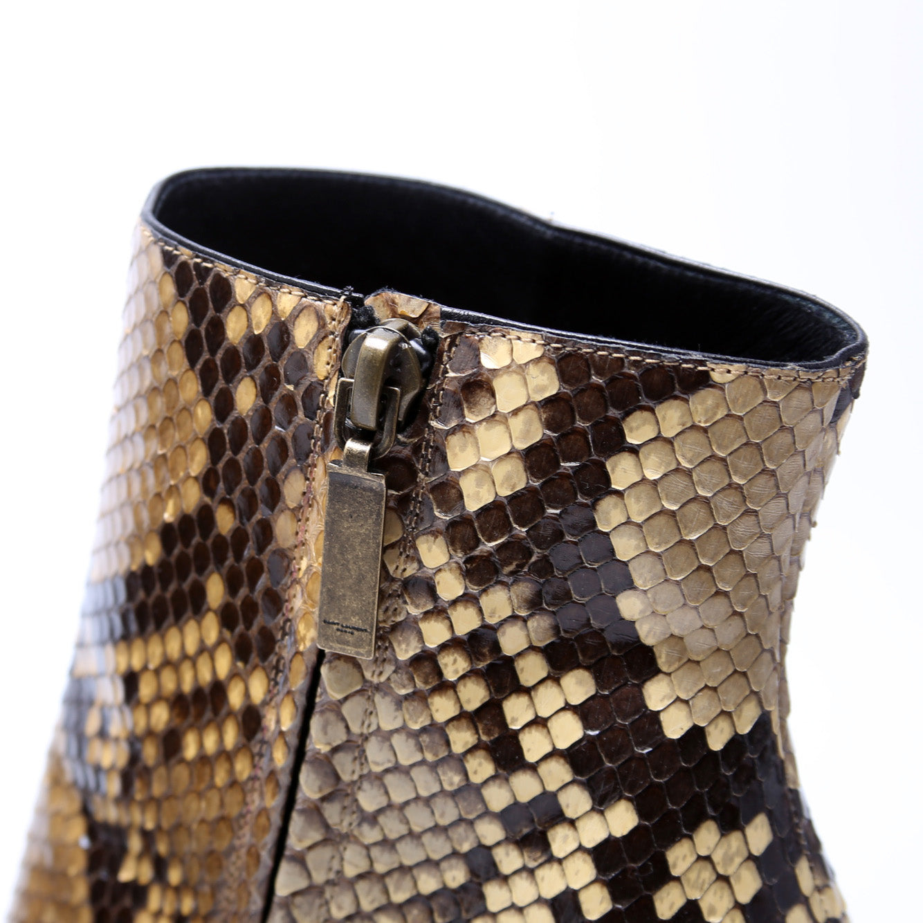 So Kate Python Booties Size 38.5 Snakeskin