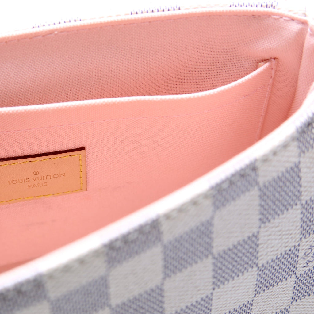 Croisette Damier Azur Pink