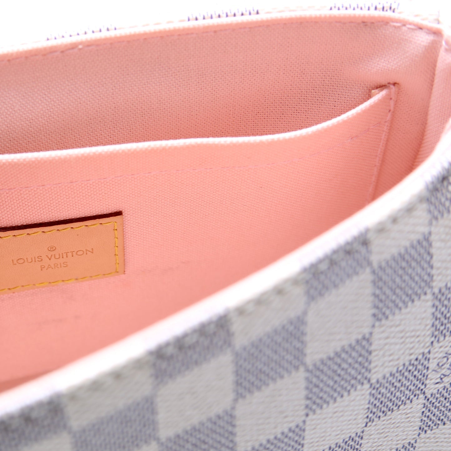 Croisette Damier Azur Pink