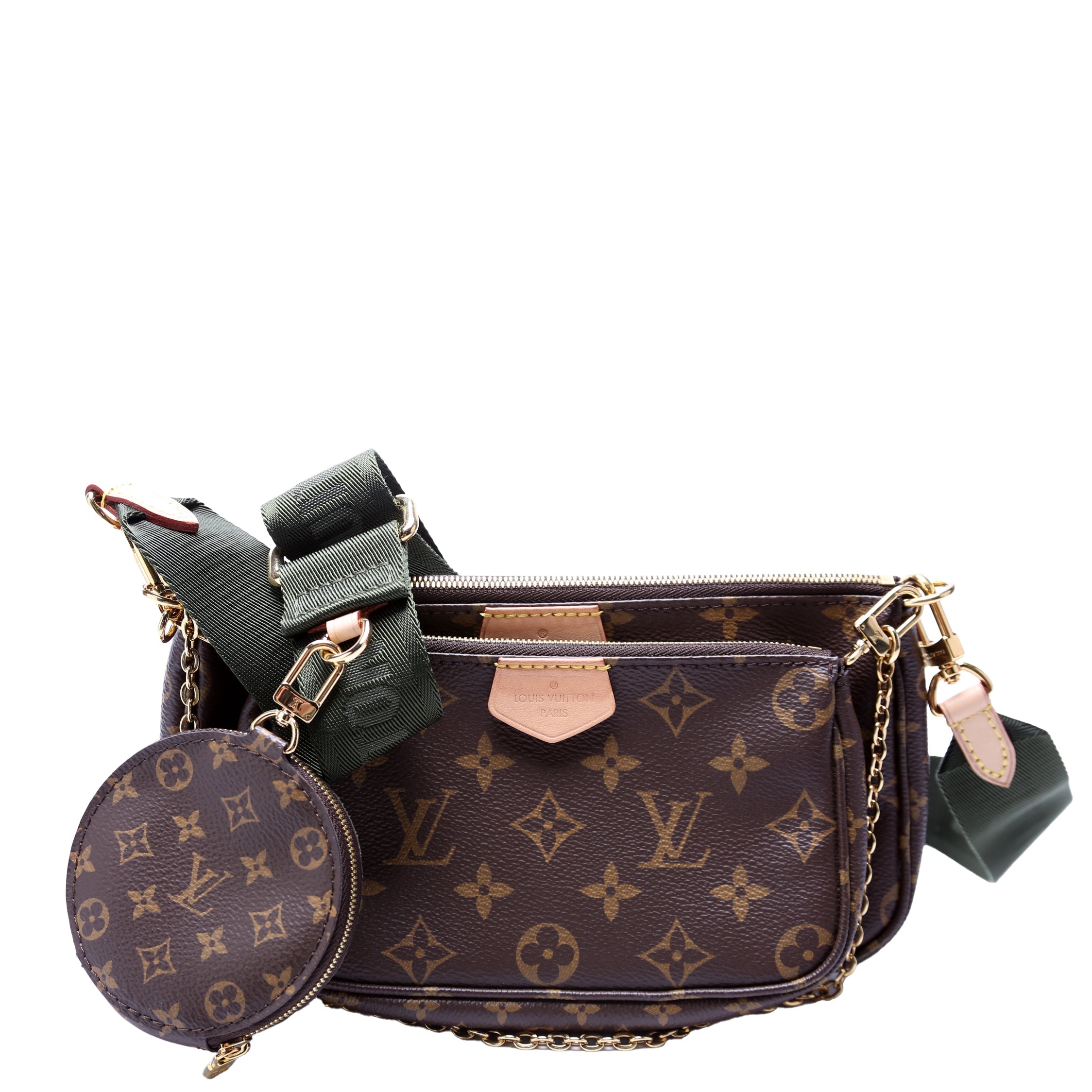 Multi Pochette Monogram Green