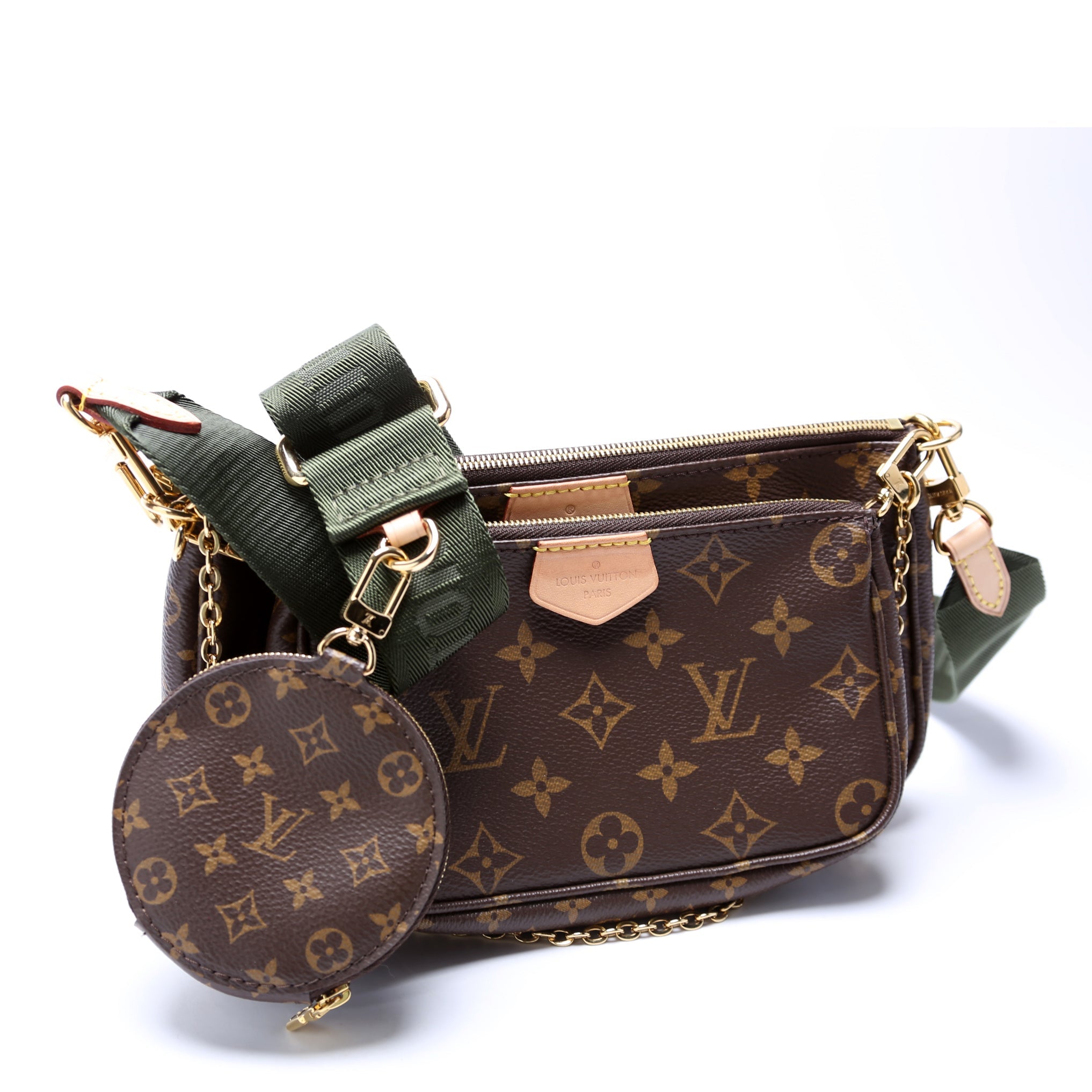 Multi Pochette Monogram Green