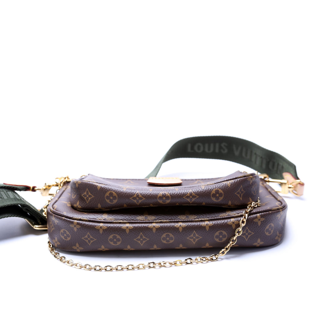 Multi Pochette Monogram Green
