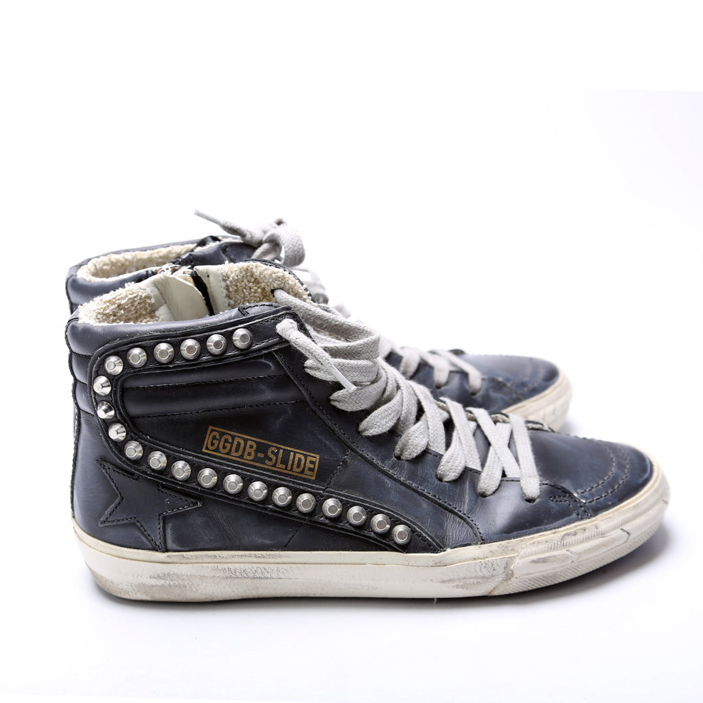 Slide Sneakers Size 37 Black