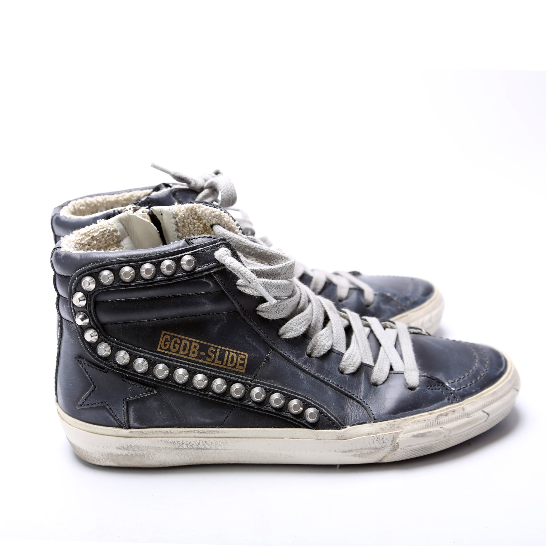 Slide Sneakers Size 37 Black
