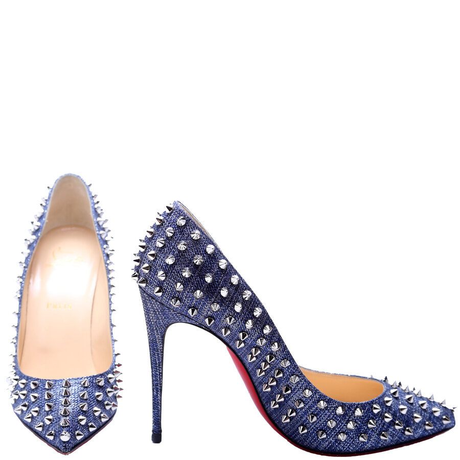 Pigalle Follies Spike 100MM Size 40 Blue