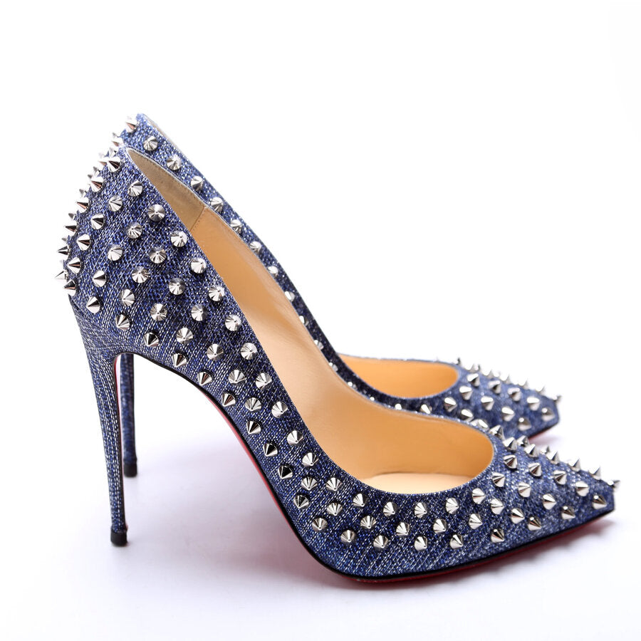 Pigalle Follies Spike 100MM Size 40 Blue