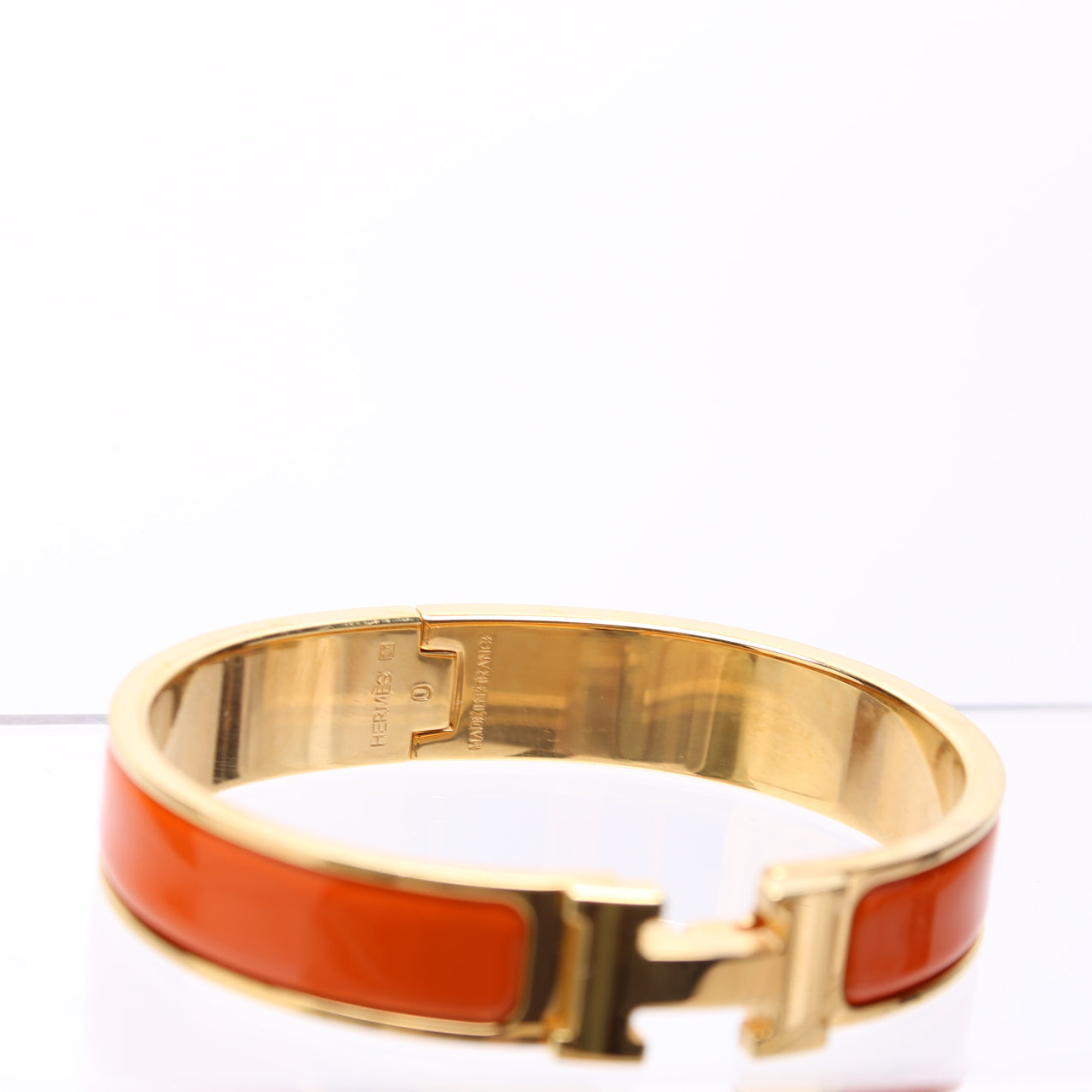 Clic Clac Narrow PM Bracelet Gold/Orange