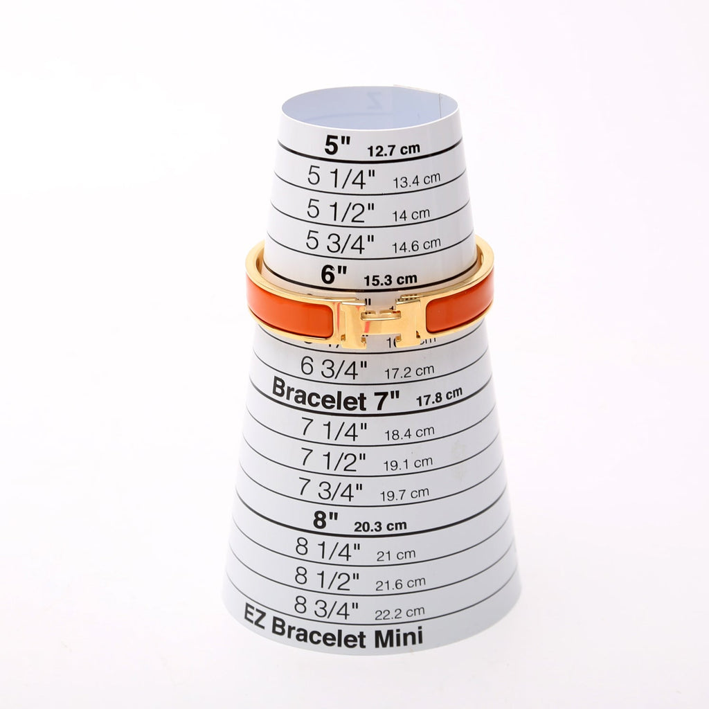 Clic Clac Narrow PM Bracelet Gold/Orange