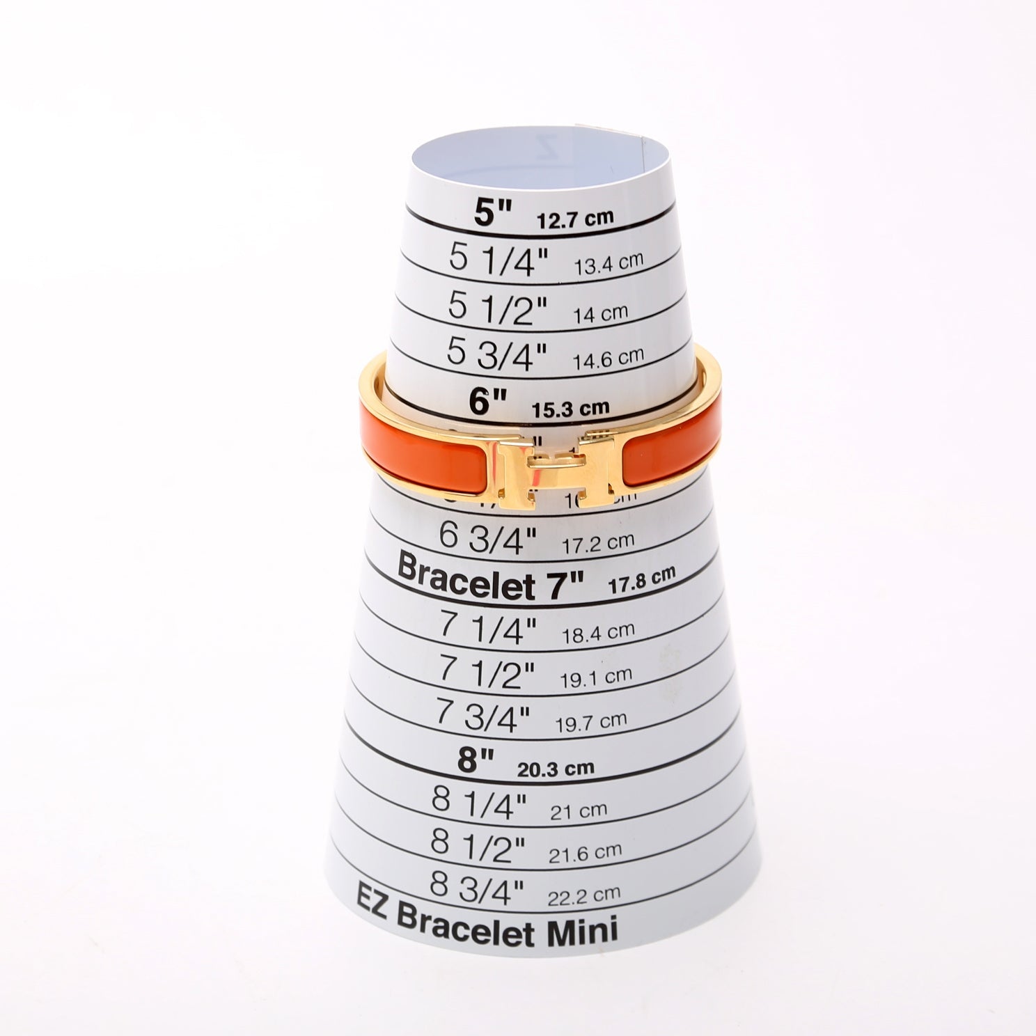 Clic Clac Narrow PM Bracelet Gold/Orange