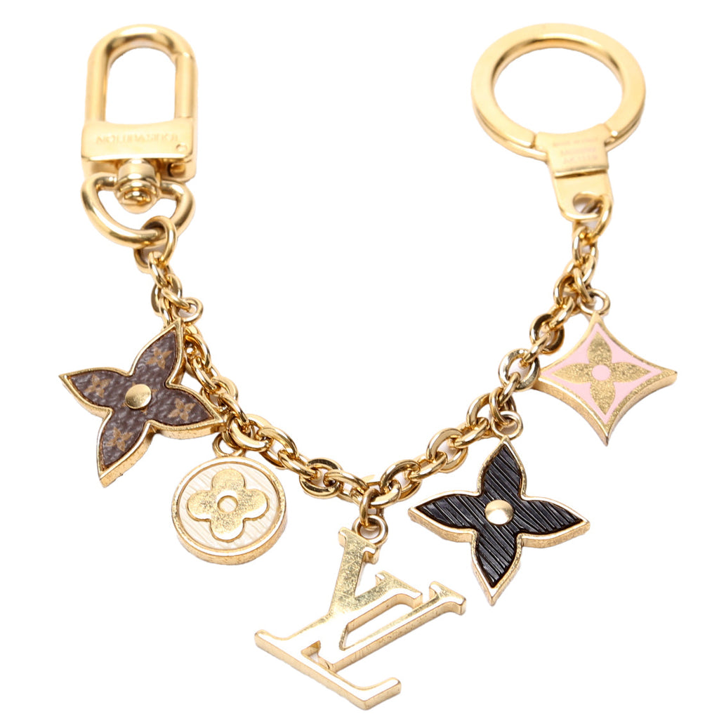 Spring Street Chain Bag Charm Gold/Multi