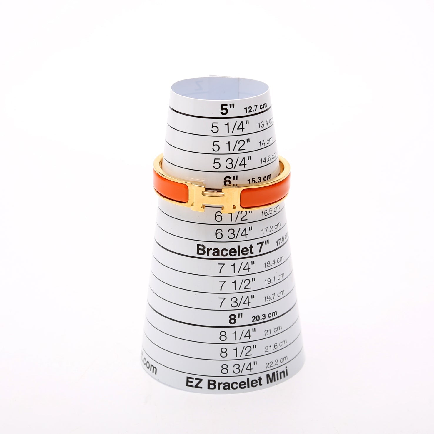 Clic Clac Narrow PM Bracelet Gold/Orange