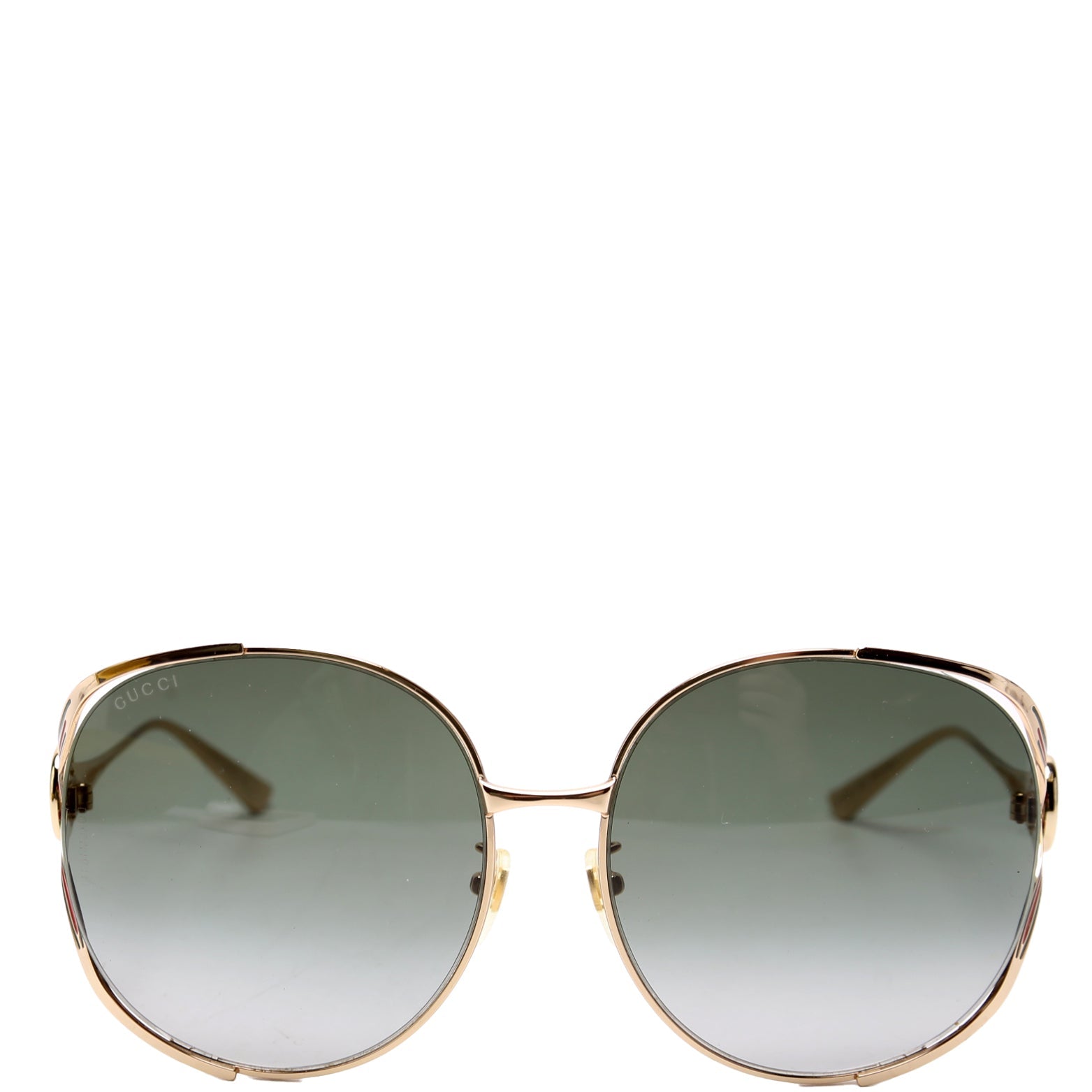 GG0225S Oversized Sunglasses Gold/Multi