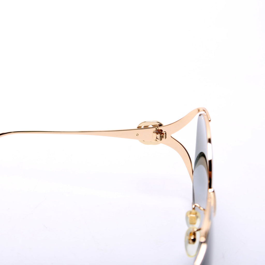 GG0225S Oversized Sunglasses Gold/Multi