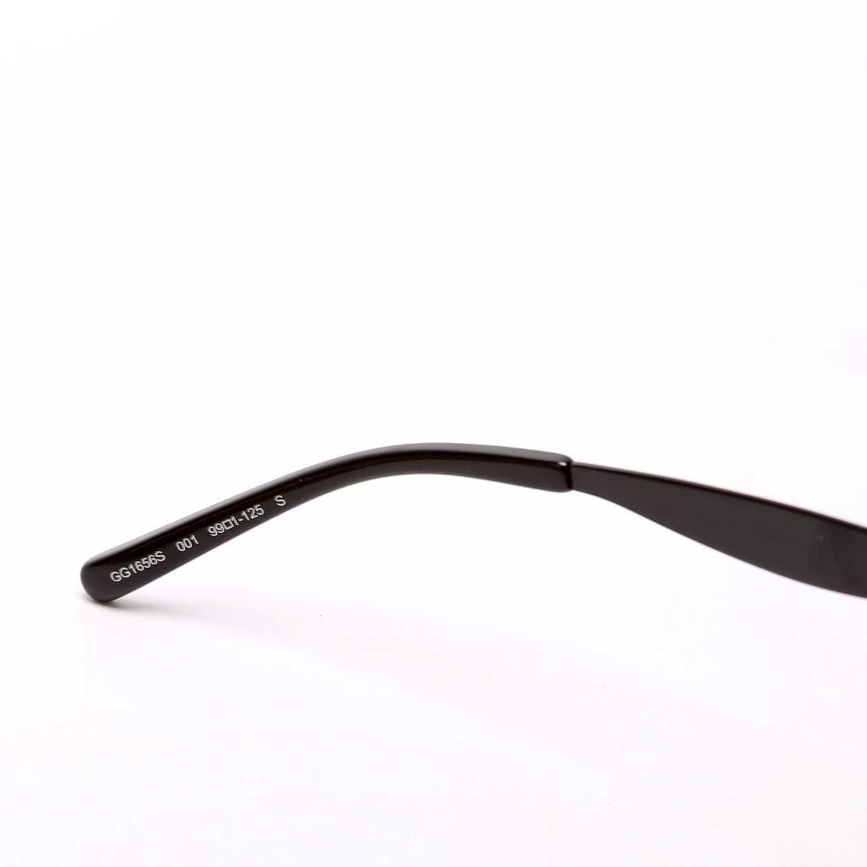 GG1656S Horsebit Shield Sunglasses Black