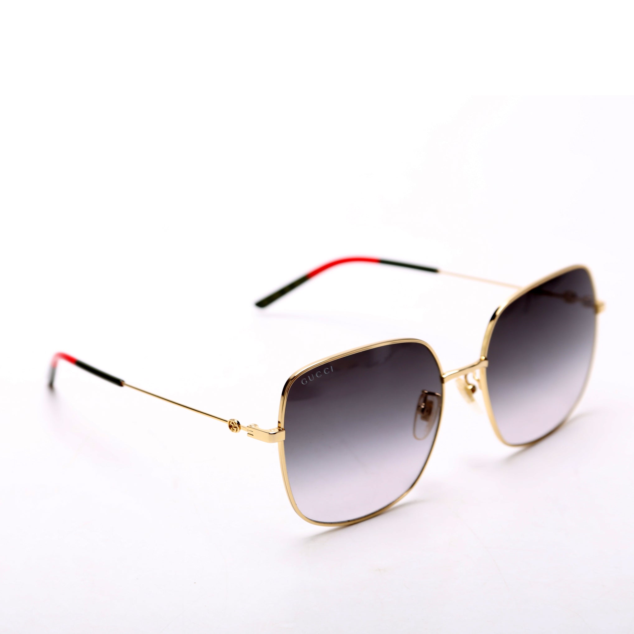 GG1195SK Square Sunglasses Gold/Multicolor
