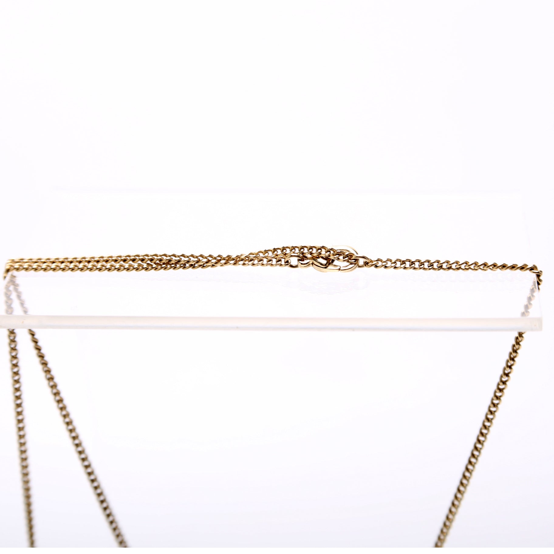 Coco Camelia Necklace Gold/Teal