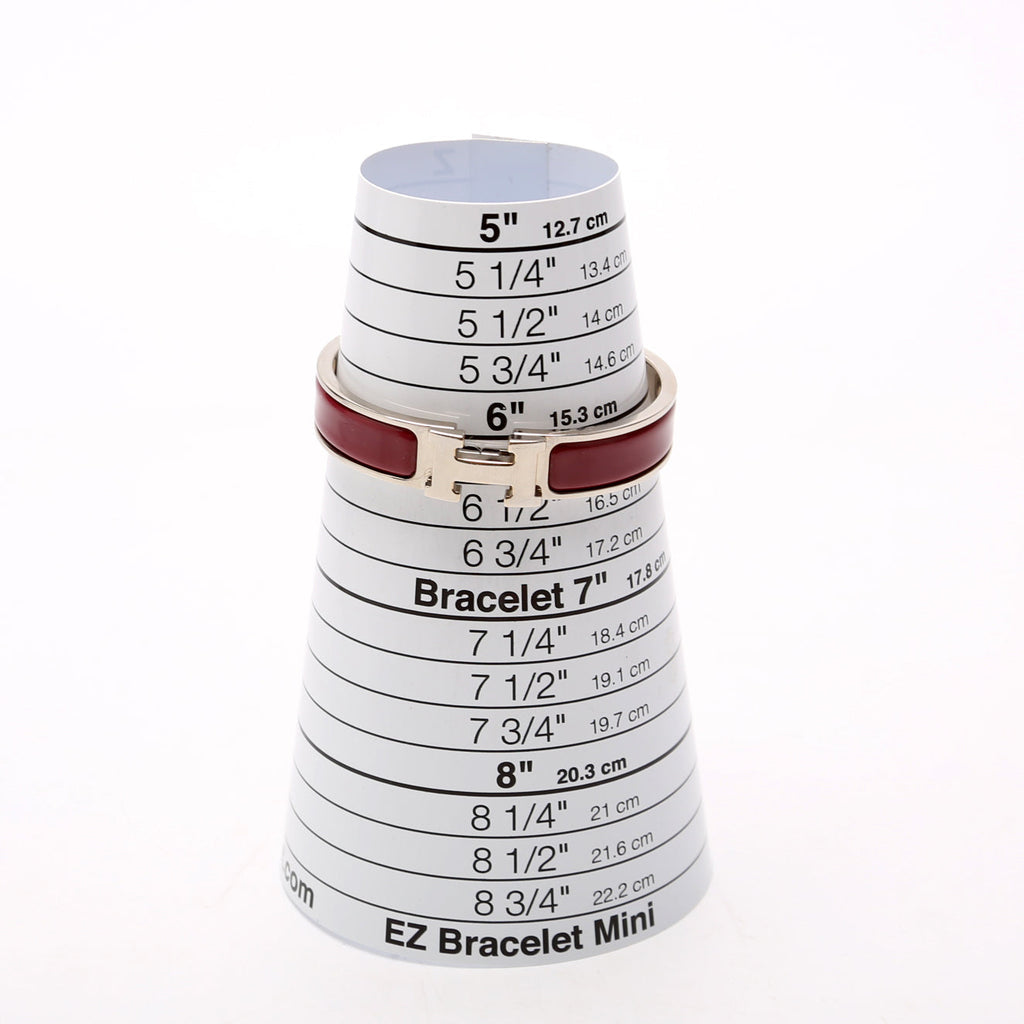 Clic Clac Narrow PM Bracelet Silver/Berry