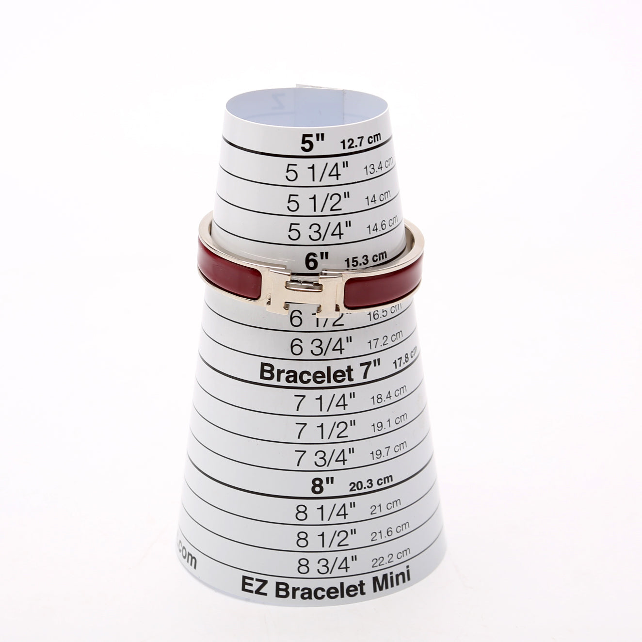 Clic Clac Narrow PM Bracelet Silver/Berry
