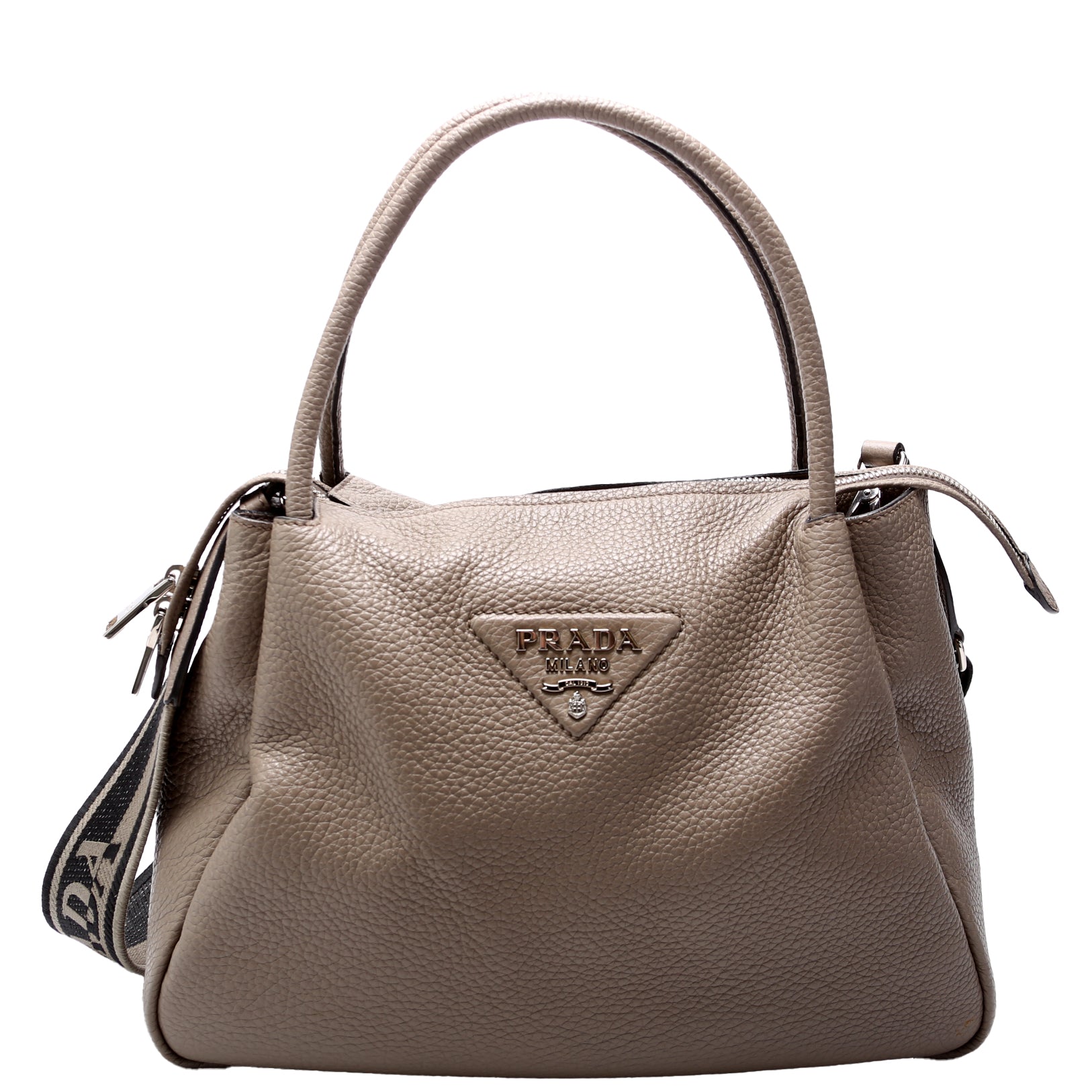 LARGE LEATHER HANDBAG 1BC170 (A)