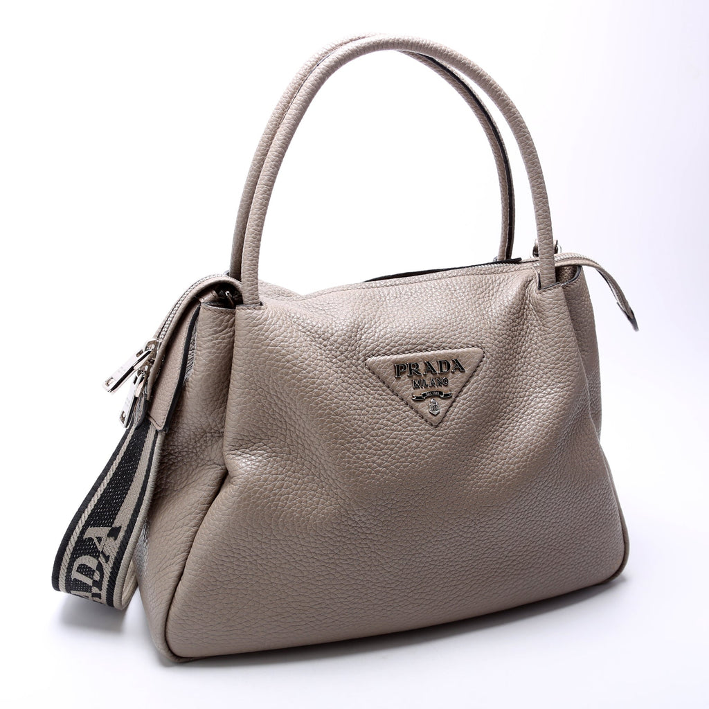 LARGE LEATHER HANDBAG 1BC170 (A)
