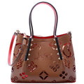 Cabarock Lasercut Shoulder Bag Brown