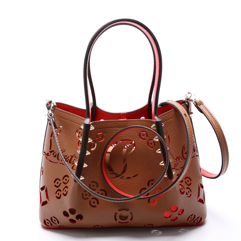 Cabarock Lasercut Shoulder Bag Brown