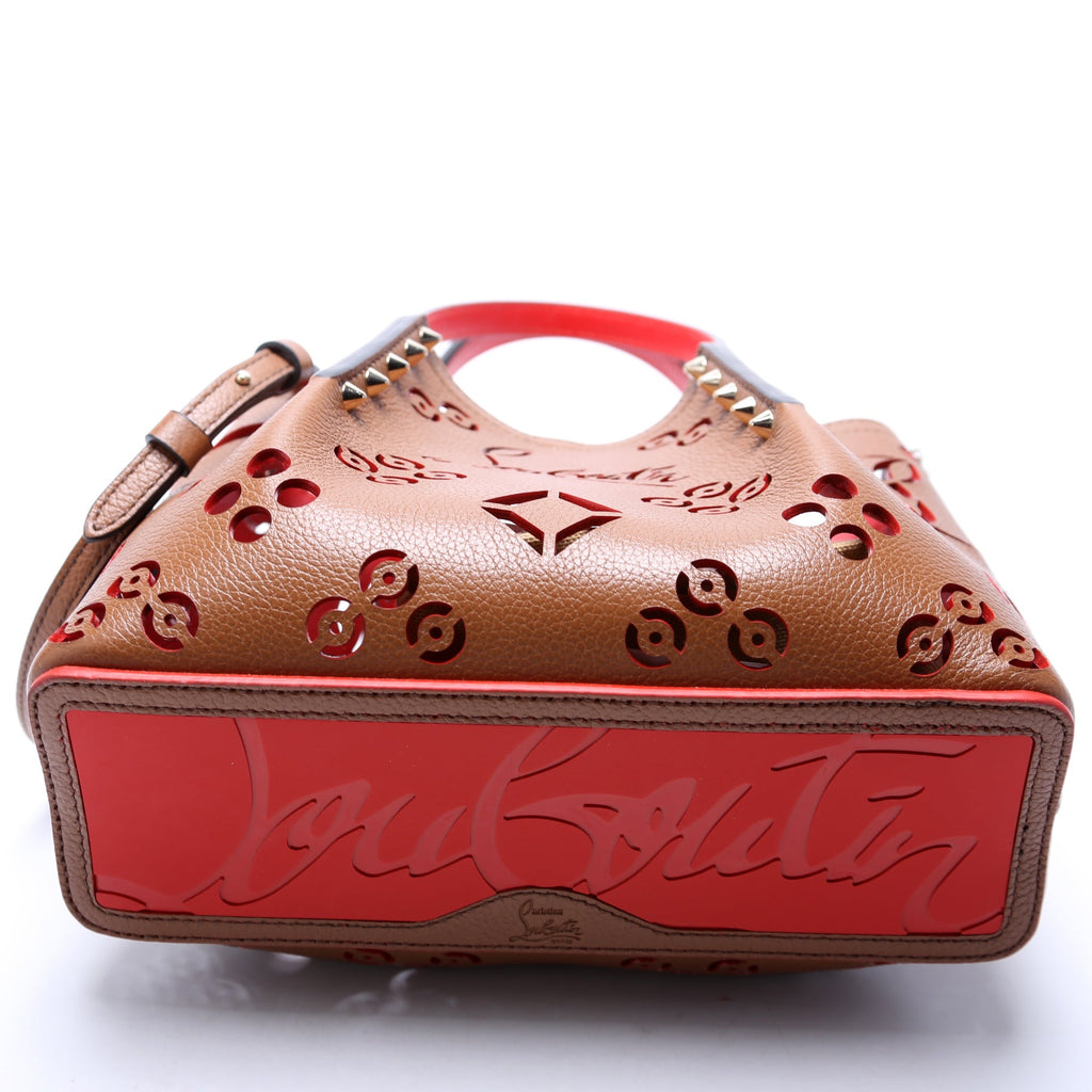 Cabarock Lasercut Shoulder Bag Brown
