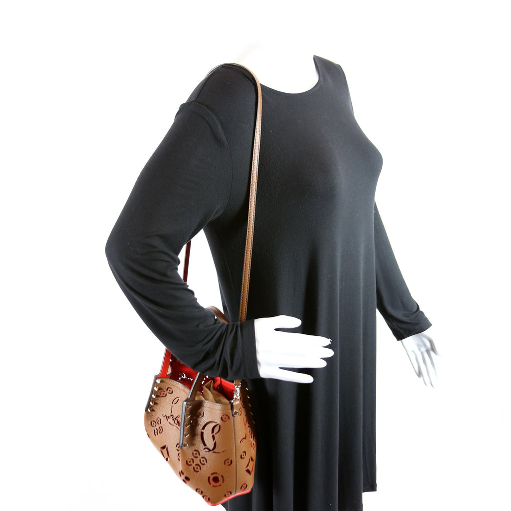 Cabarock Lasercut Shoulder Bag Brown
