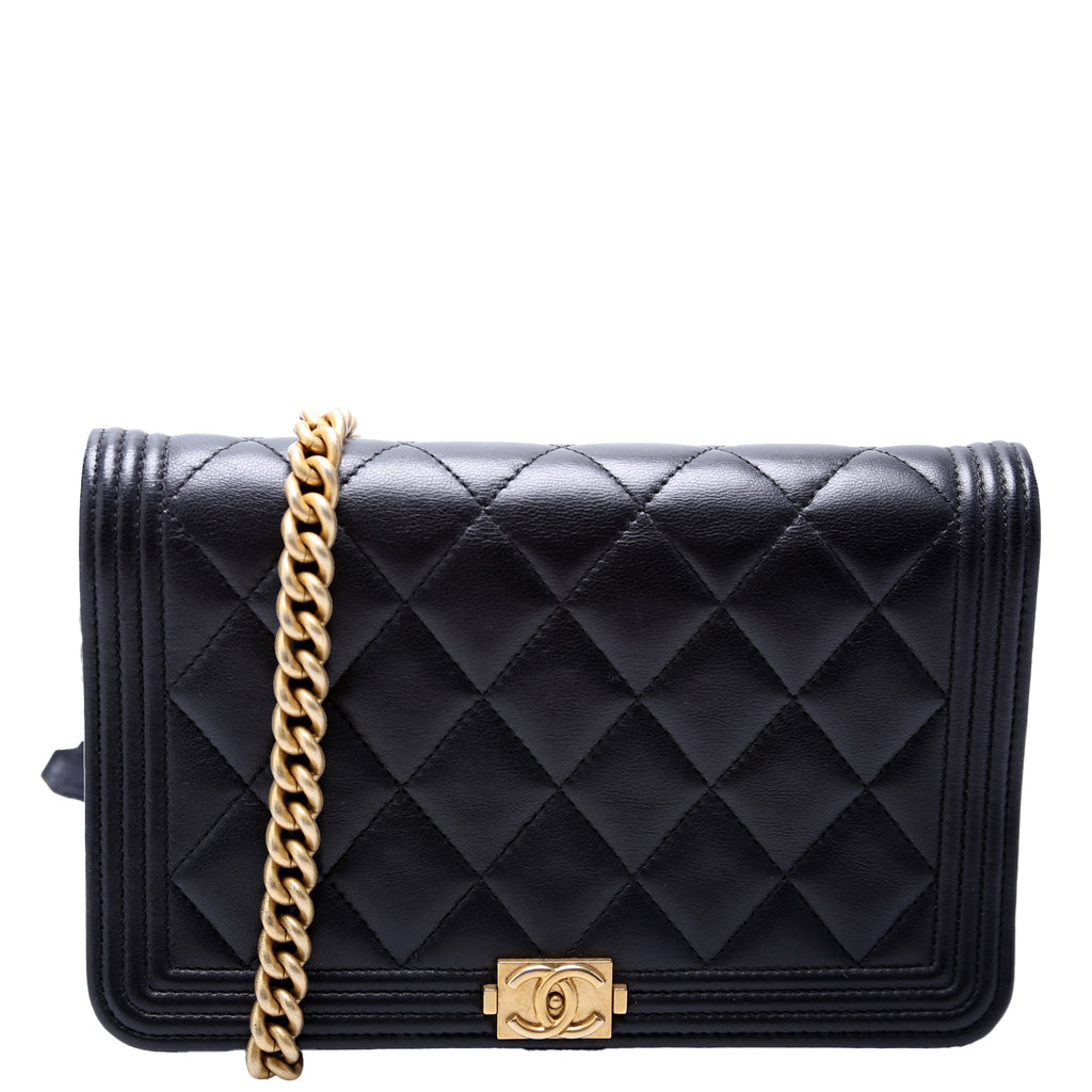 WOC Boy Lambskin 31M Black