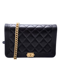WOC Boy Lambskin 31M Black