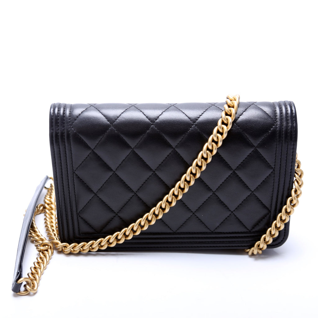 WOC Boy Lambskin 31M Black