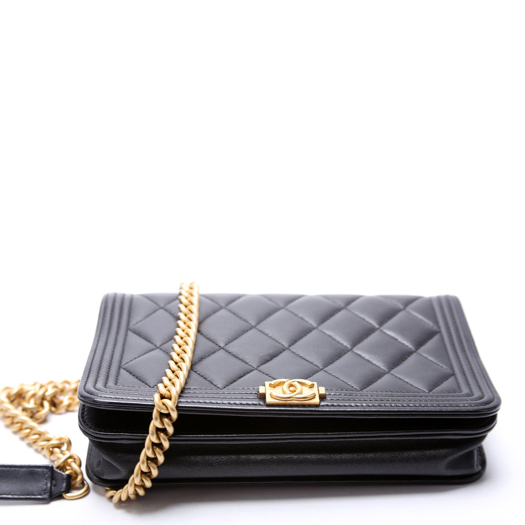WOC Boy Lambskin 31M Black