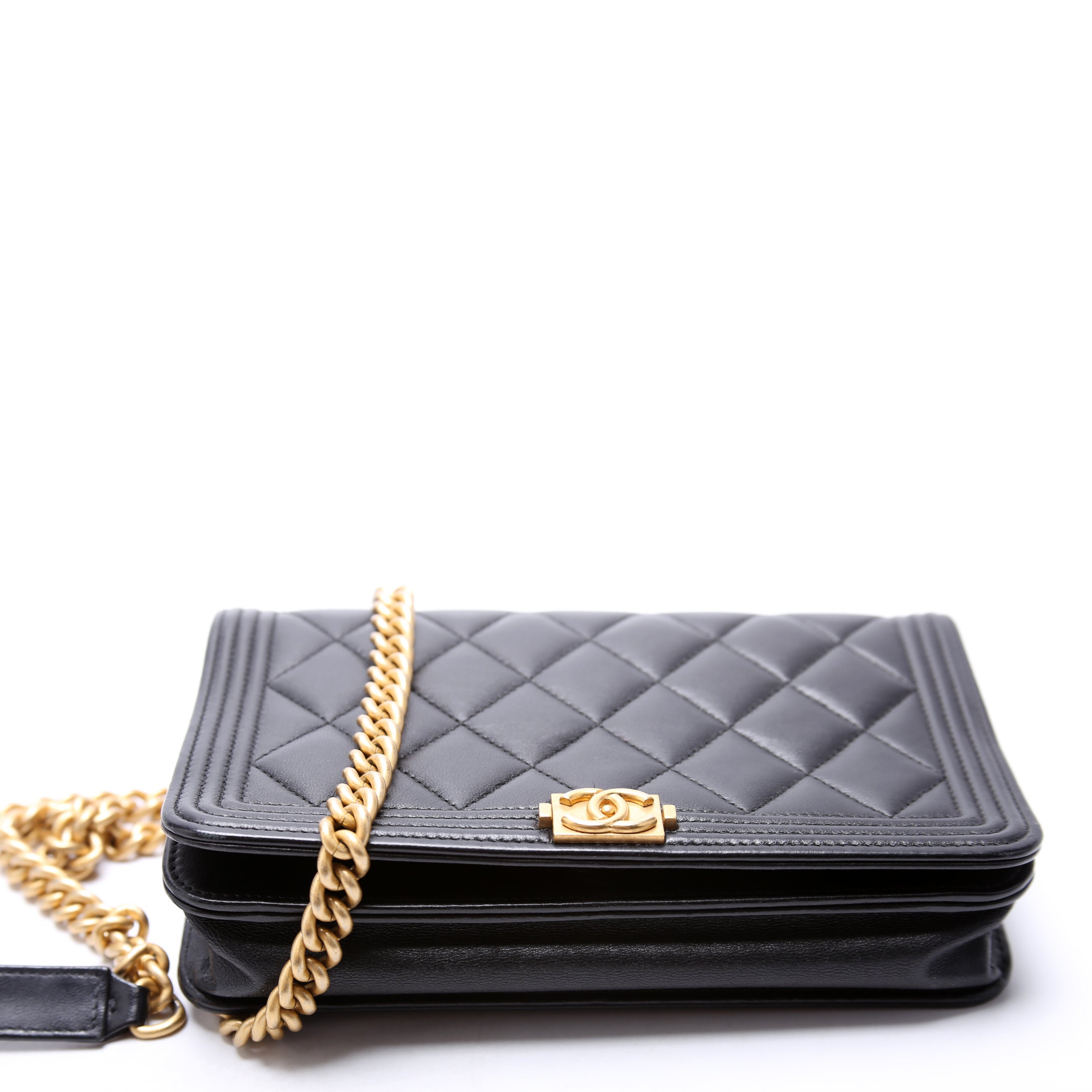 WOC Boy Lambskin 31M Black