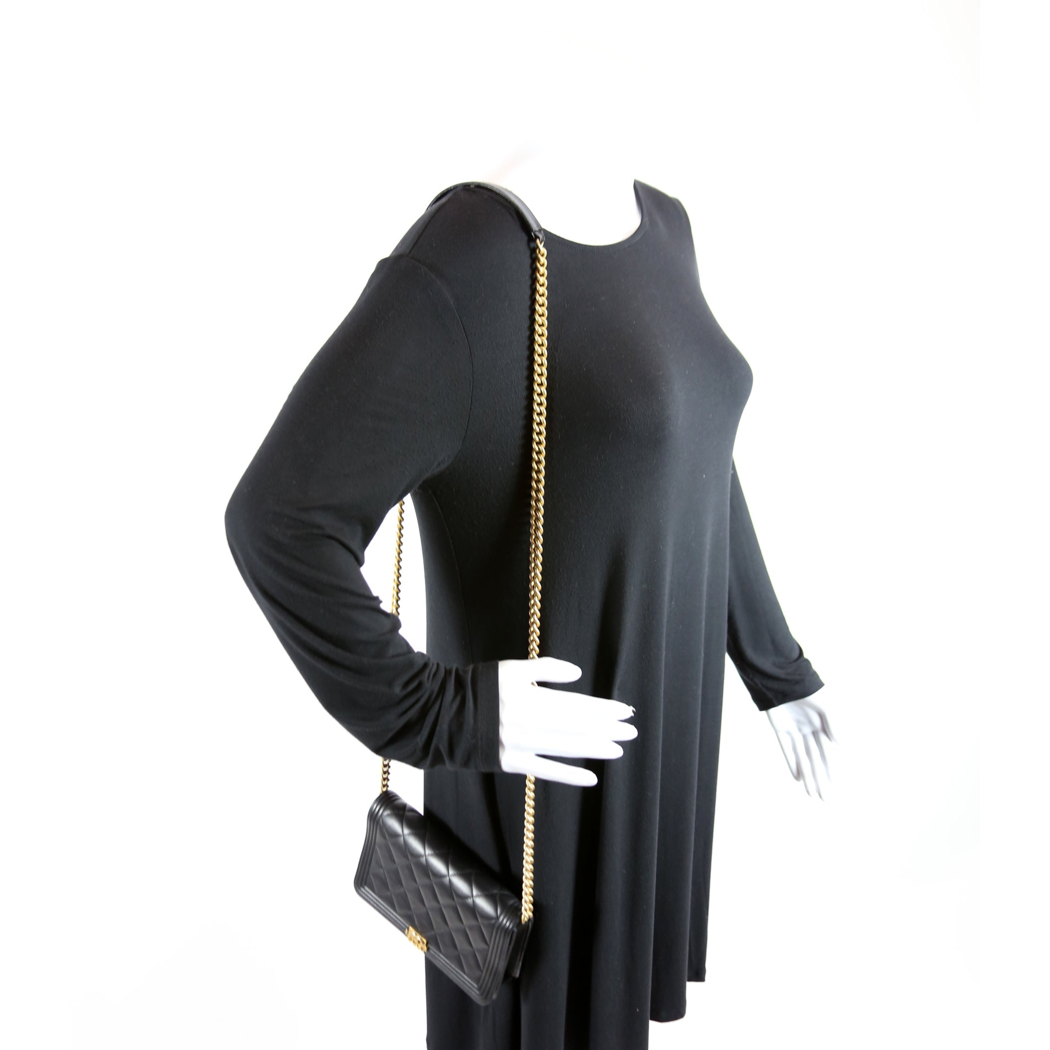 WOC Boy Lambskin 31M Black