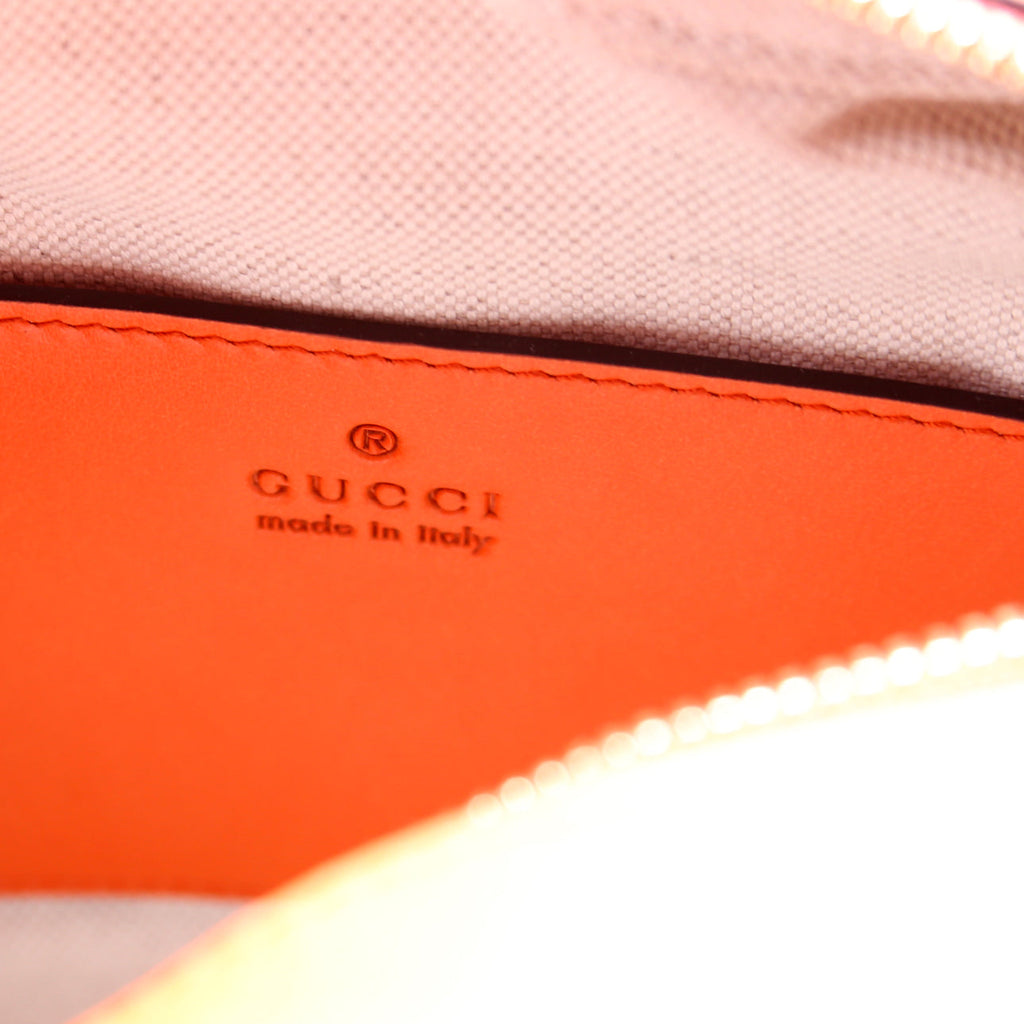 702234 GG Matelasse Small Orange