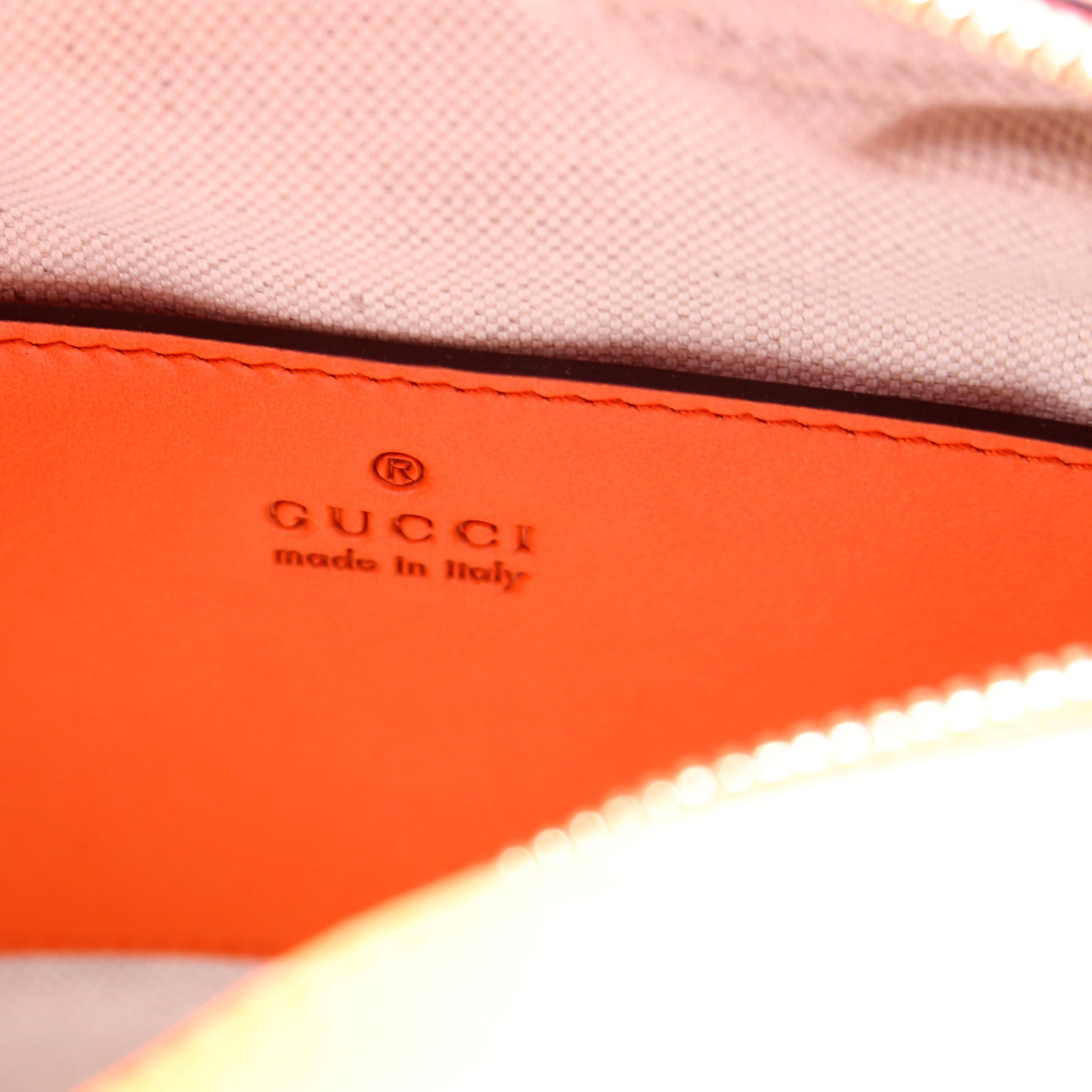 702234 GG Matelasse Small Orange