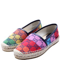 GG Multicolor Canvas Espadrilles Size 35.5