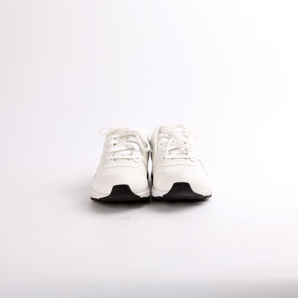 Gucci Microsoft Bianco Leather Sneakers Size 36