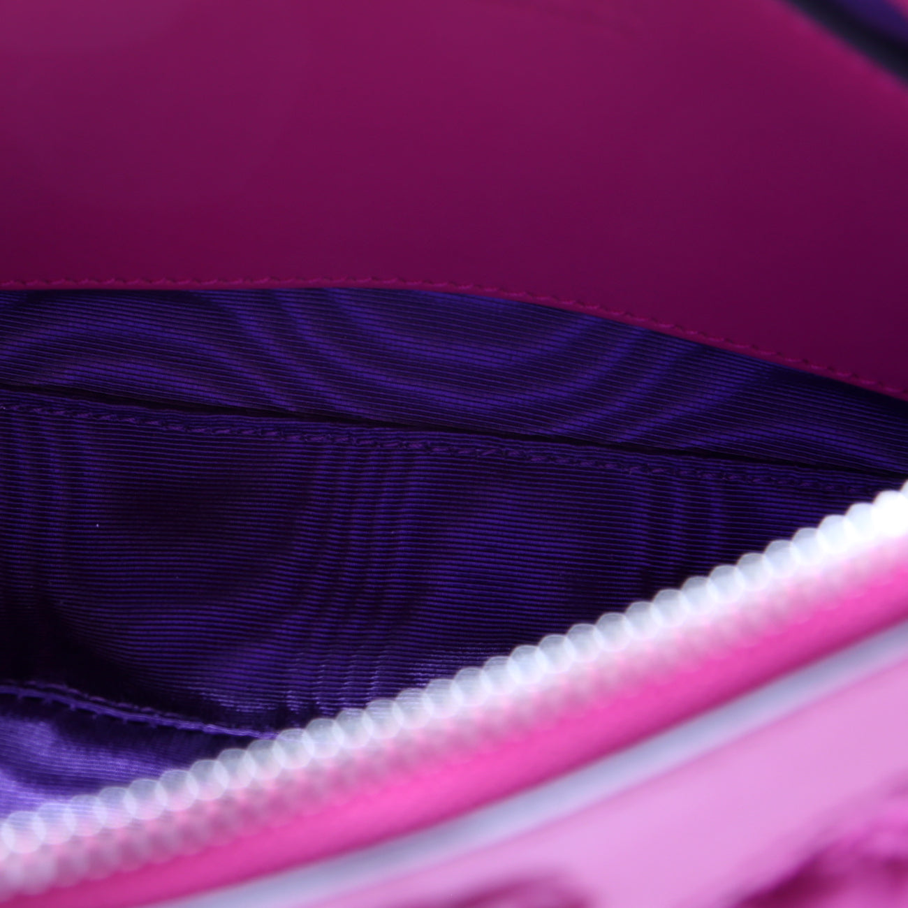 735049 GG Nylon Shoulder Bag Pink