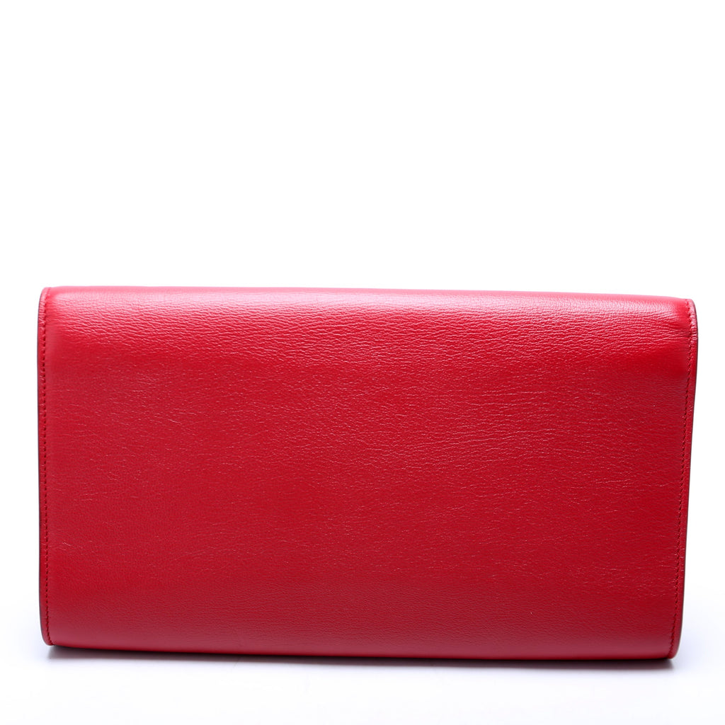 Belle De Jour Clutch Red