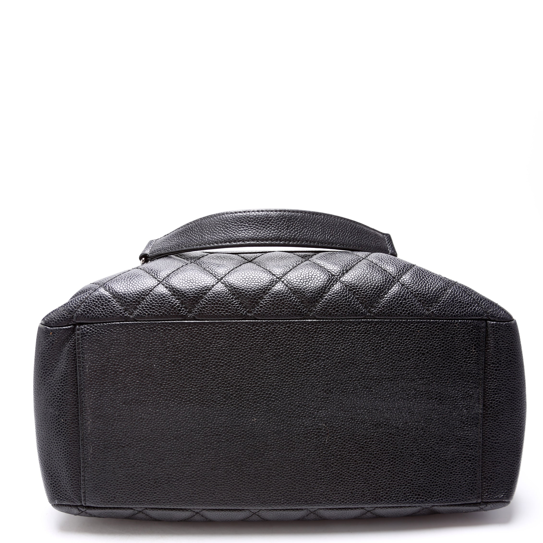 Grand Shopping Tote Caviar 15M Black
