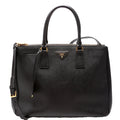 Saffiano Galleria Large Black