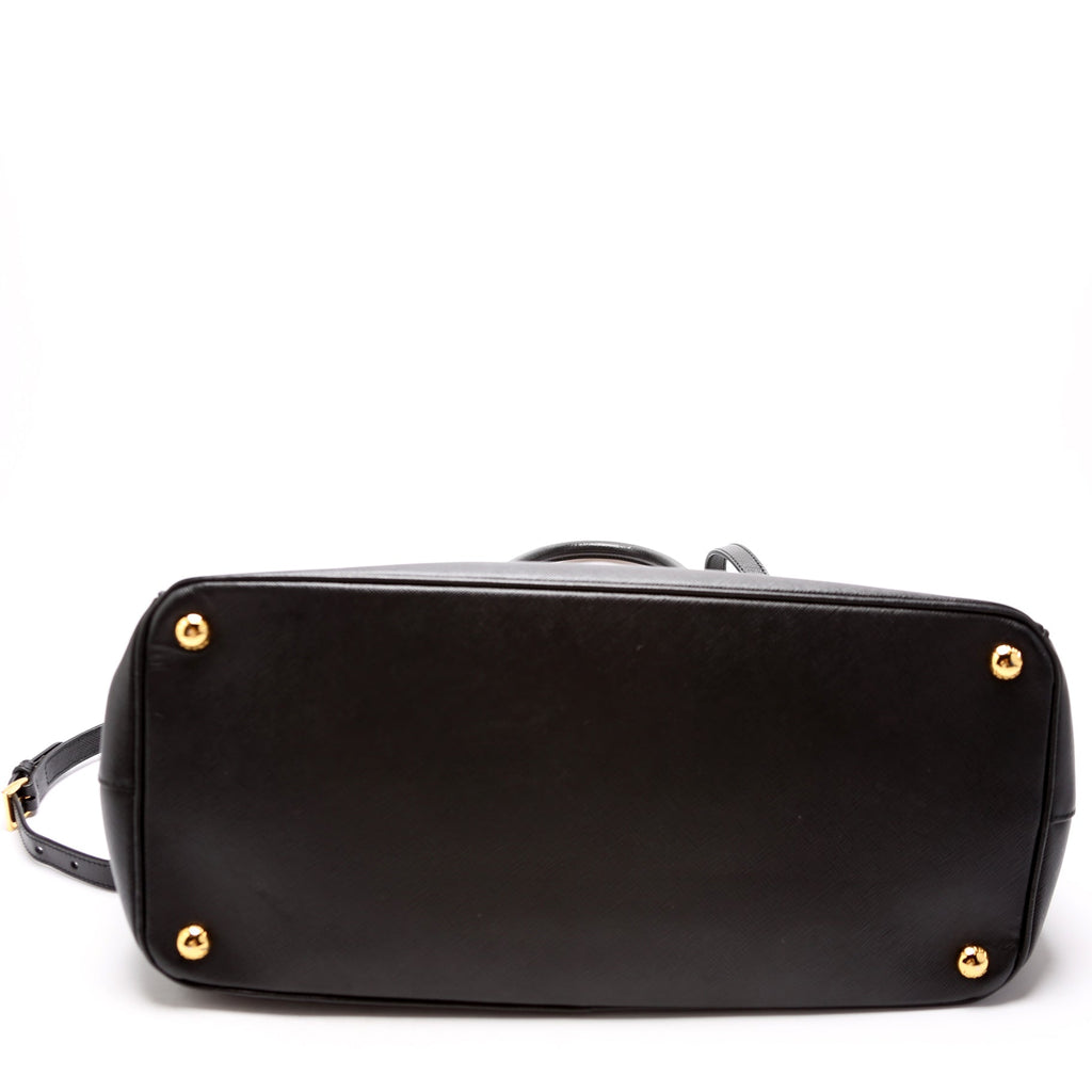 Saffiano Galleria Large Black