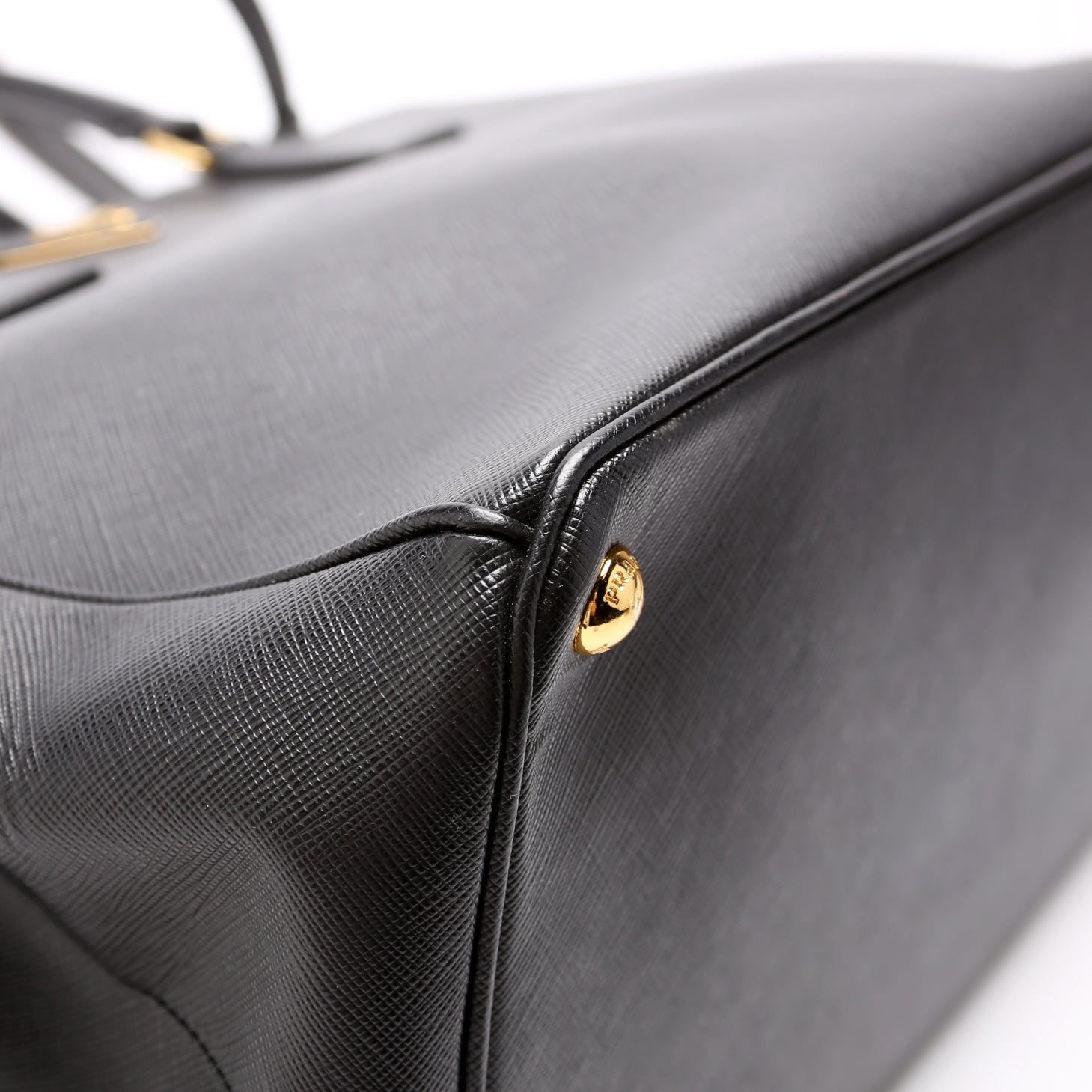 Saffiano Galleria Large Black
